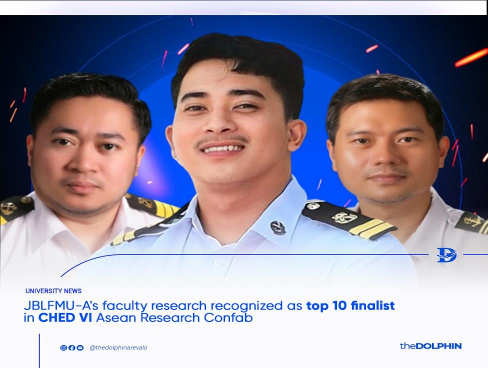 JBLFMU-A’S FACULTY RESEARCH RECOGNIZED AS TOP 10 FINALIST IN CHED VI ASEAN RESEARCH CONFAB