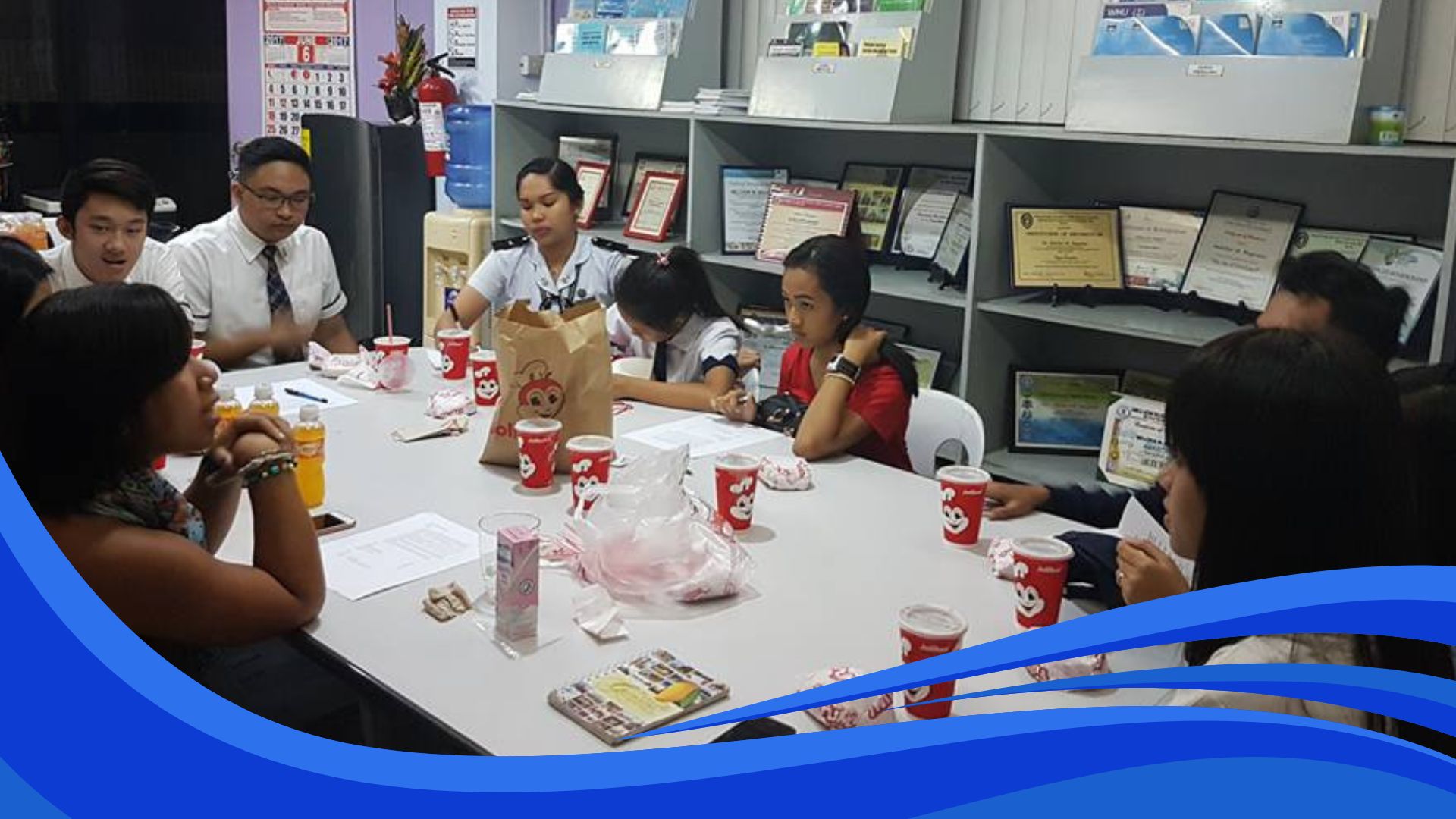 JBLFMU CES Leads the Planning Meeting for the Trash-to-Art and Urban Gardening Project