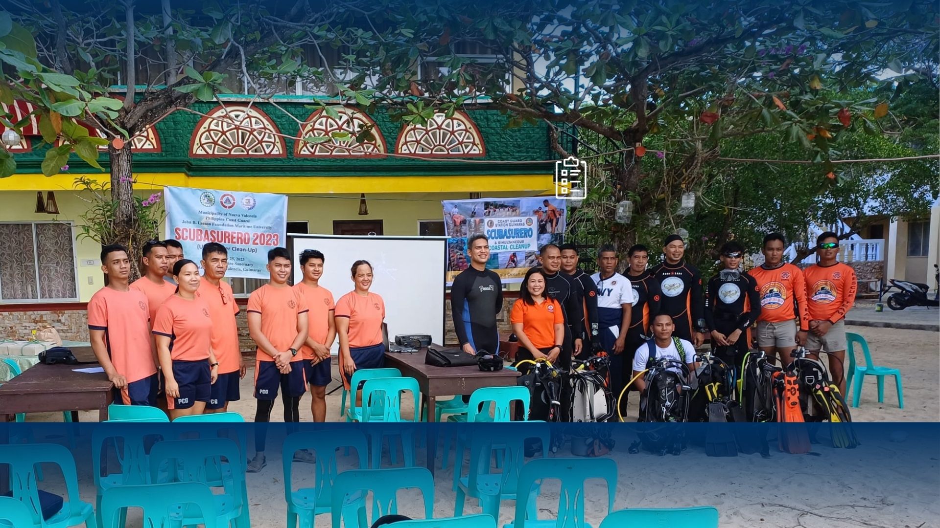 PCG and Partners Dive Into Action: Scubasurero and Coastal Clean-Up in Guimaras