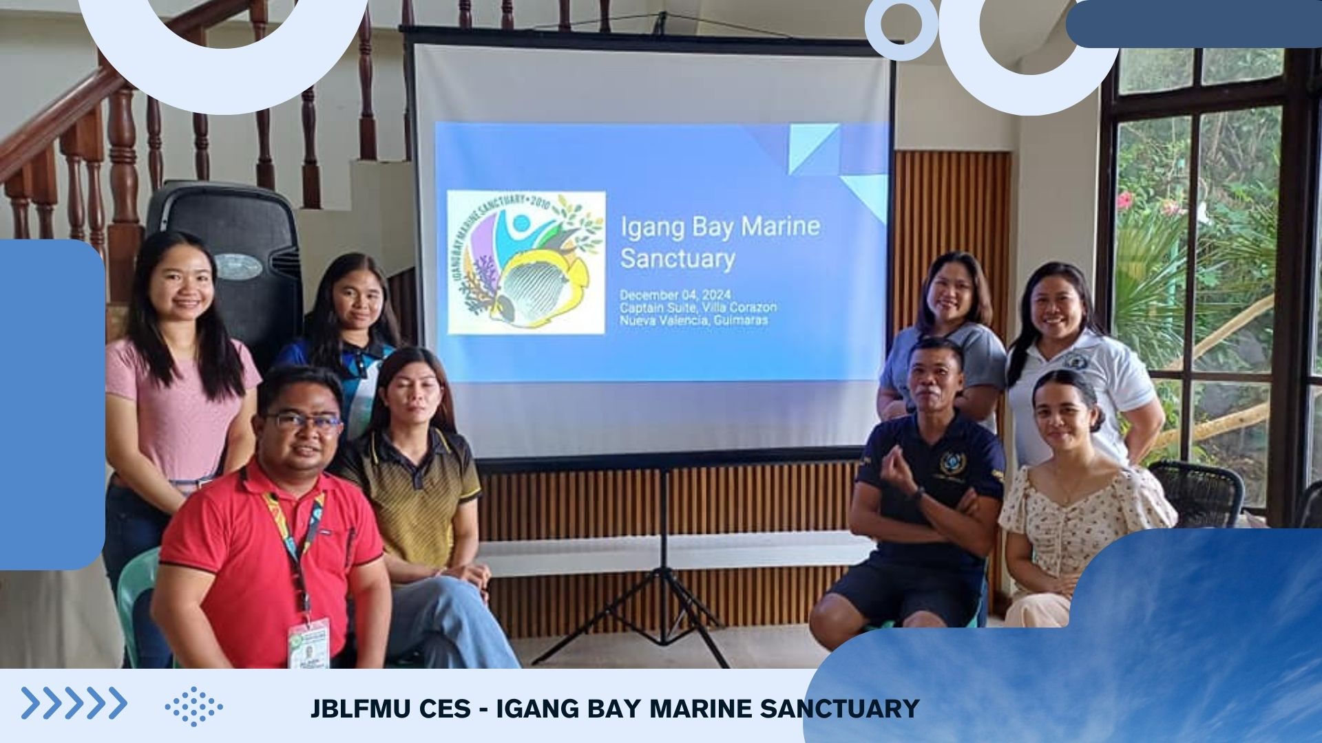 JBLFMU and Partners Advance Igang Bay Marine Sanctuary Management Plan
