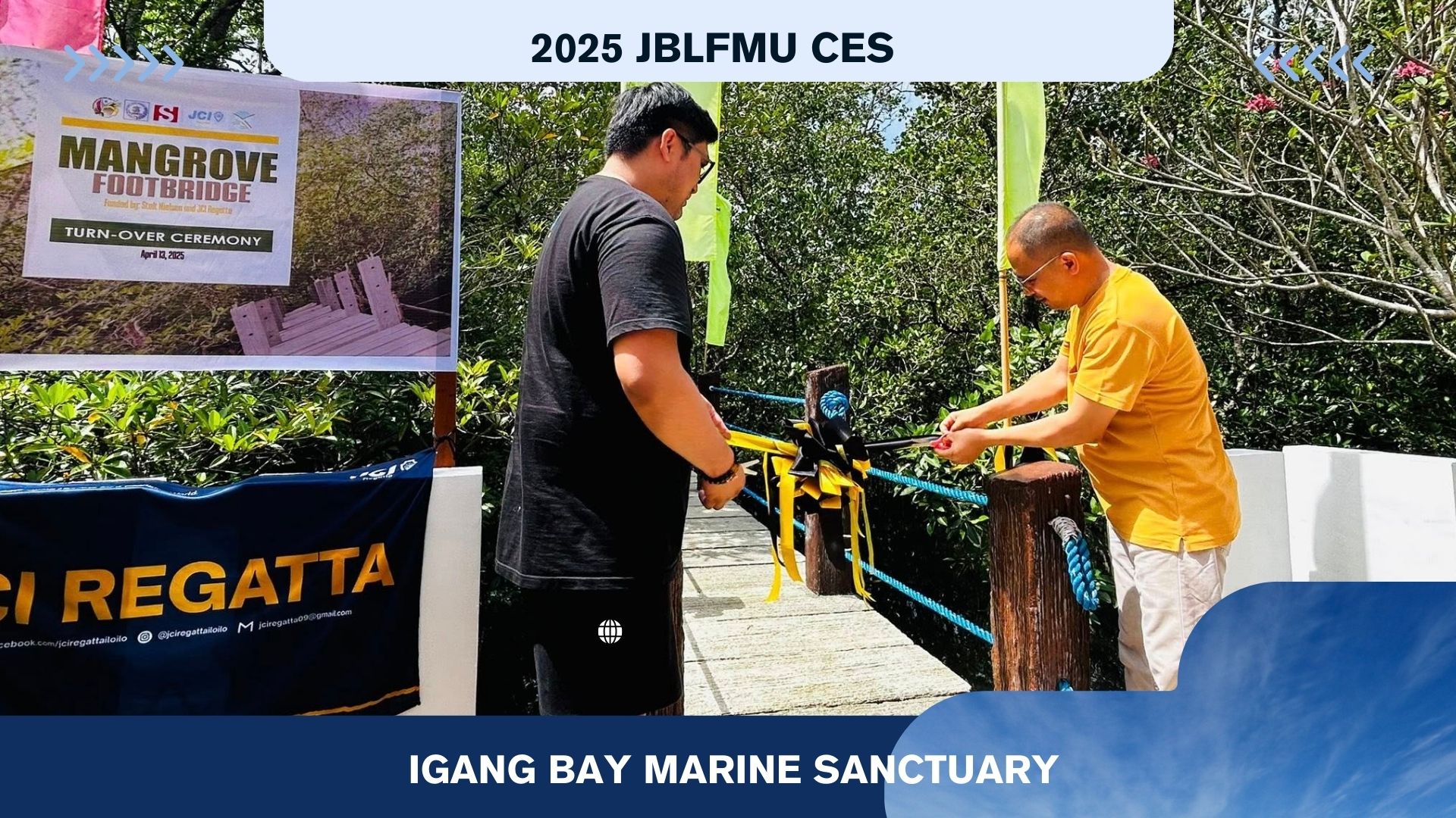 Bridging Nature and Partnership: Mangrove Footbridge Turnover at Puerto del Mar and IBMS