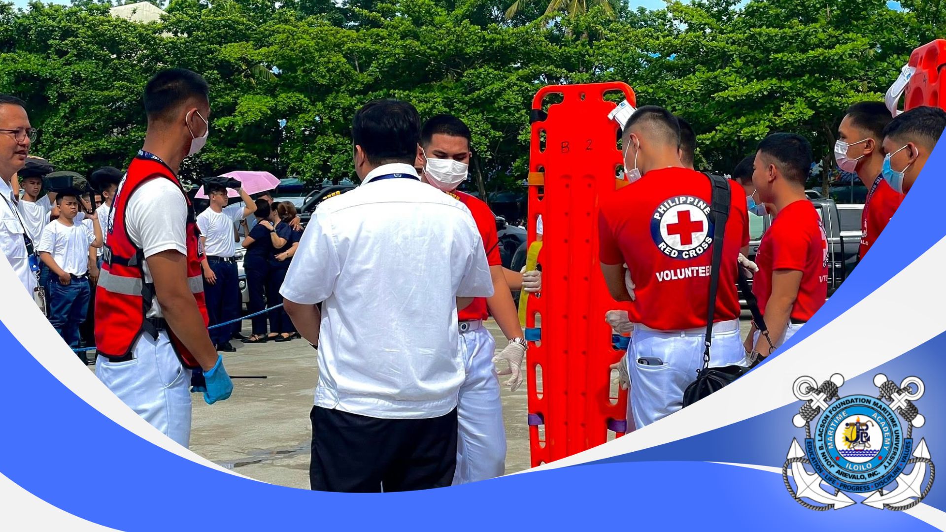 JBLFMU Arevalo Participates in Nationwide Simultaneous Earthquake Drill
