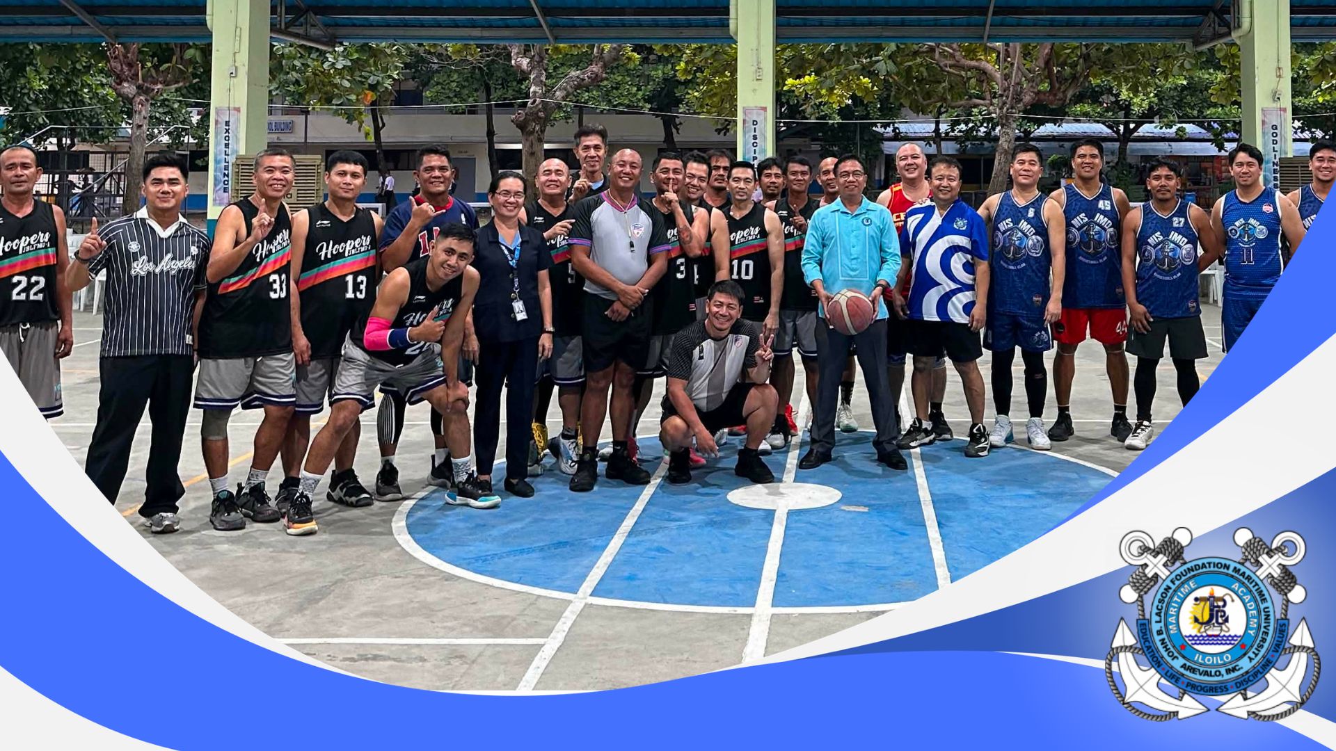 JBLFMU AREVALO WELCOMES DISTINGUISHED ALUMNI FOR FRIENDLY MATCH AND REUNION