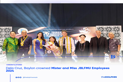 DELA CRUZ, BAYLON CROWNED MISTER AND MISS JBLFMU EMPLOYEES 2024