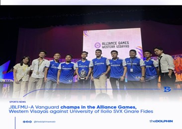 JBLFMU-A VANGUARD CHAMPS IN THE ALLIANCE GAMES, WESTERN VISAYAS AGAINTS UNIVERSITY OF ILOILO SVX GNARE FIDES