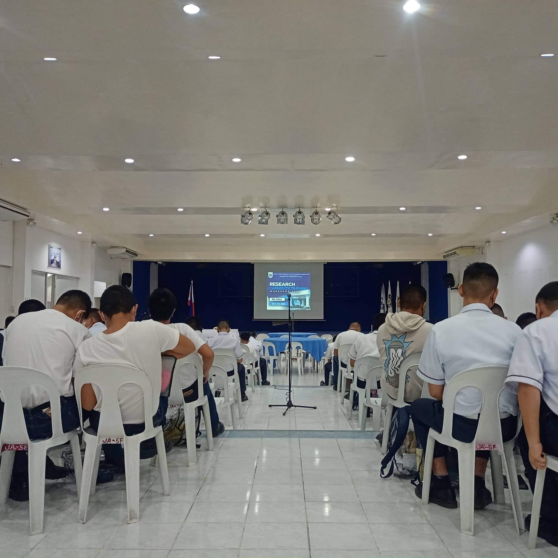 LACSONIANS GO RESEARCH SAVVY WITH  RESEARCH CAPABILITY TRAINING WORKSHOP ‘22