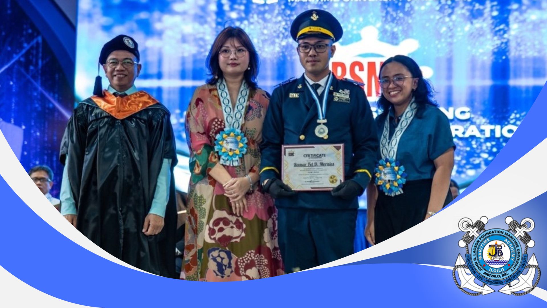 𝗝𝗕𝗟𝗙𝗠𝗨-𝗔 𝗹𝗶𝗴𝗵𝘁𝘀 𝘂𝗽: 𝗖𝗹𝗮𝘀𝘀 𝗦𝗶𝗻𝗮𝗴𝘁𝗮𝗹𝗮 𝗺𝗮𝗿𝗸𝘀 𝟳𝟴𝘁𝗵 𝗖𝗼𝗺𝗺𝗲𝗻𝗰𝗲𝗺𝗲𝗻𝘁 𝗘𝘅𝗲𝗿𝗰𝗶𝘀𝗲𝘀