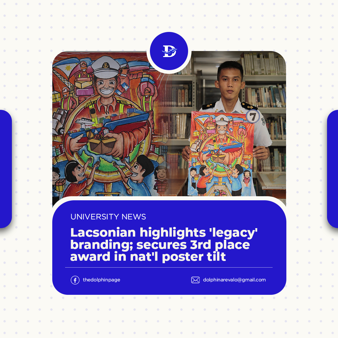 LACSONIAN HIGHLIGHTS 'LEGACY' BRANDING;  SECURES 3RD PLACE AWARD IN NAT'L POSTER TILT