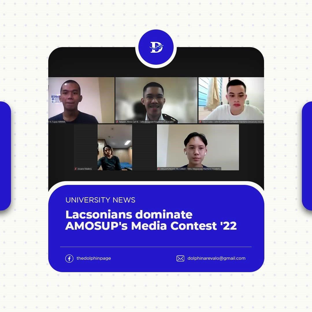 LACSONIANS DOMINATE AMOSUP'S MEDIA CONTEST '22