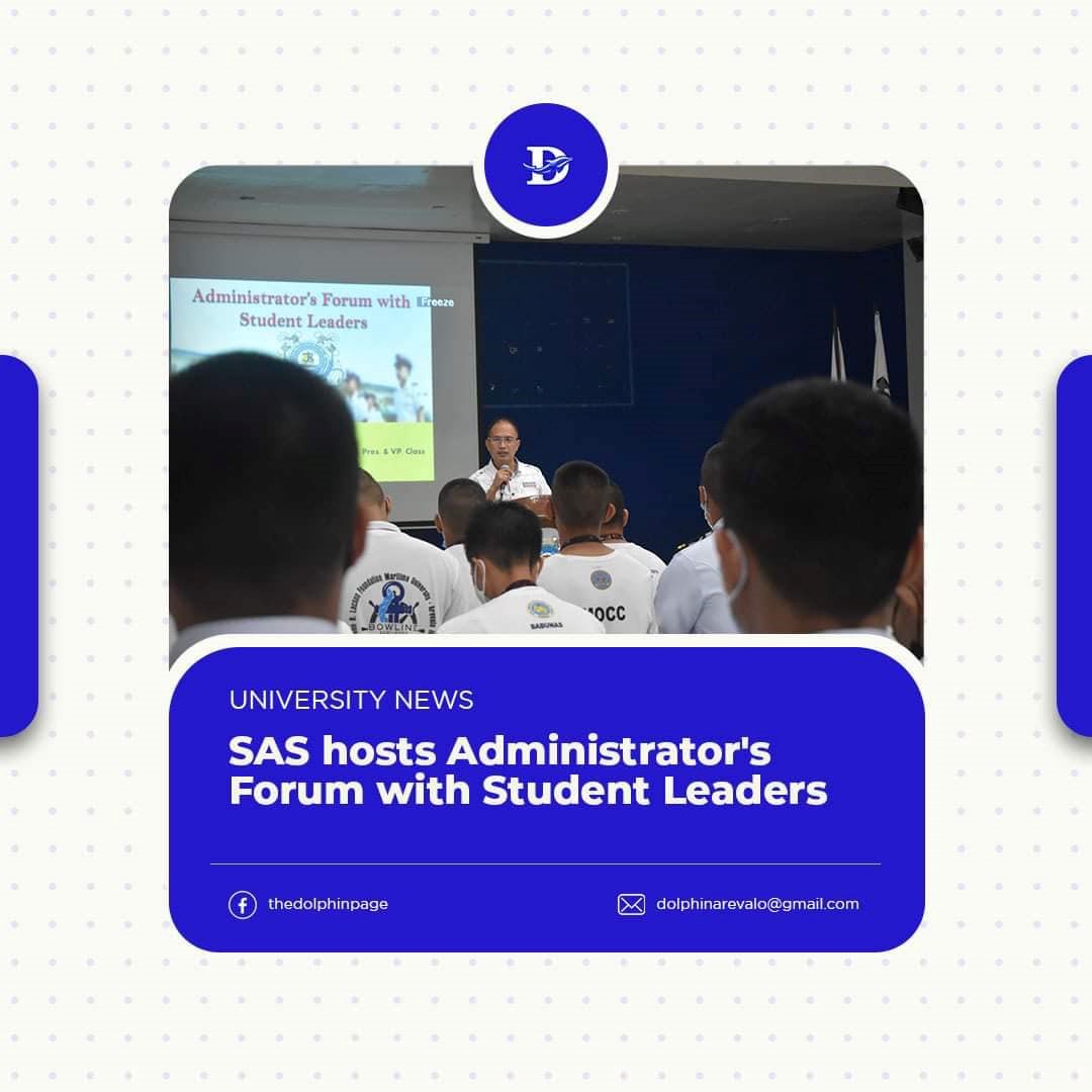 SAS HOSTS ADMINISTRATOR'S FORUM WITH STUDENT LEADERS