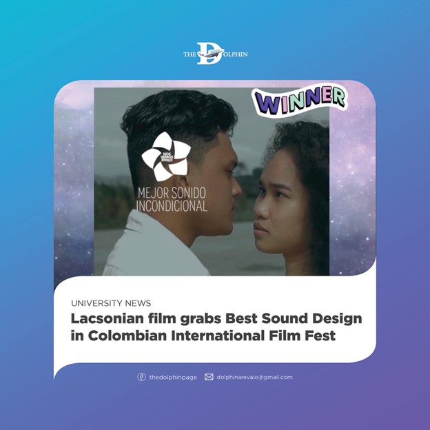 LACSONIAN FILM GRABS BEST SOUND DESIGN  IN COLOMBIAN INTERNAT’L FILM FEST