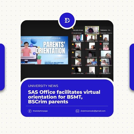 SAS OFFICE FACILITATES VIRTUAL ORIENTATION FOR BSMT, BSCRIM PARENTS