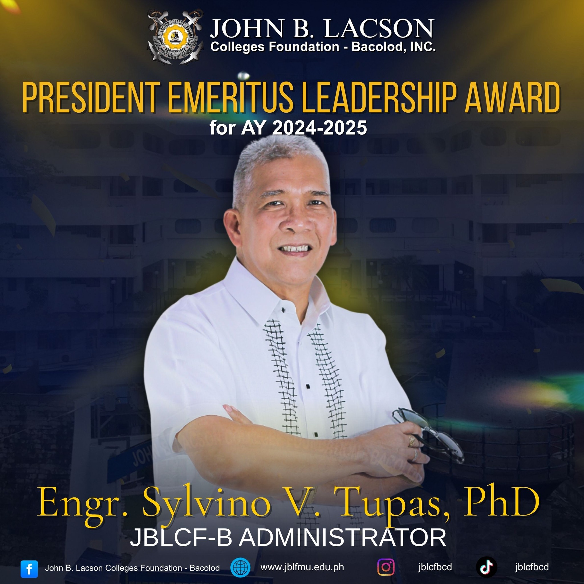𝗖𝗼𝗻𝗴𝗿𝗮𝘁𝘂𝗹𝗮𝘁𝗶𝗼𝗻𝘀, 𝗘𝗻𝗴𝗿. 𝗦𝘆𝗹𝘃𝗶𝗻𝗼 𝗩. 𝗧𝘂𝗽𝗮𝘀, 𝗣𝗵𝗗!
