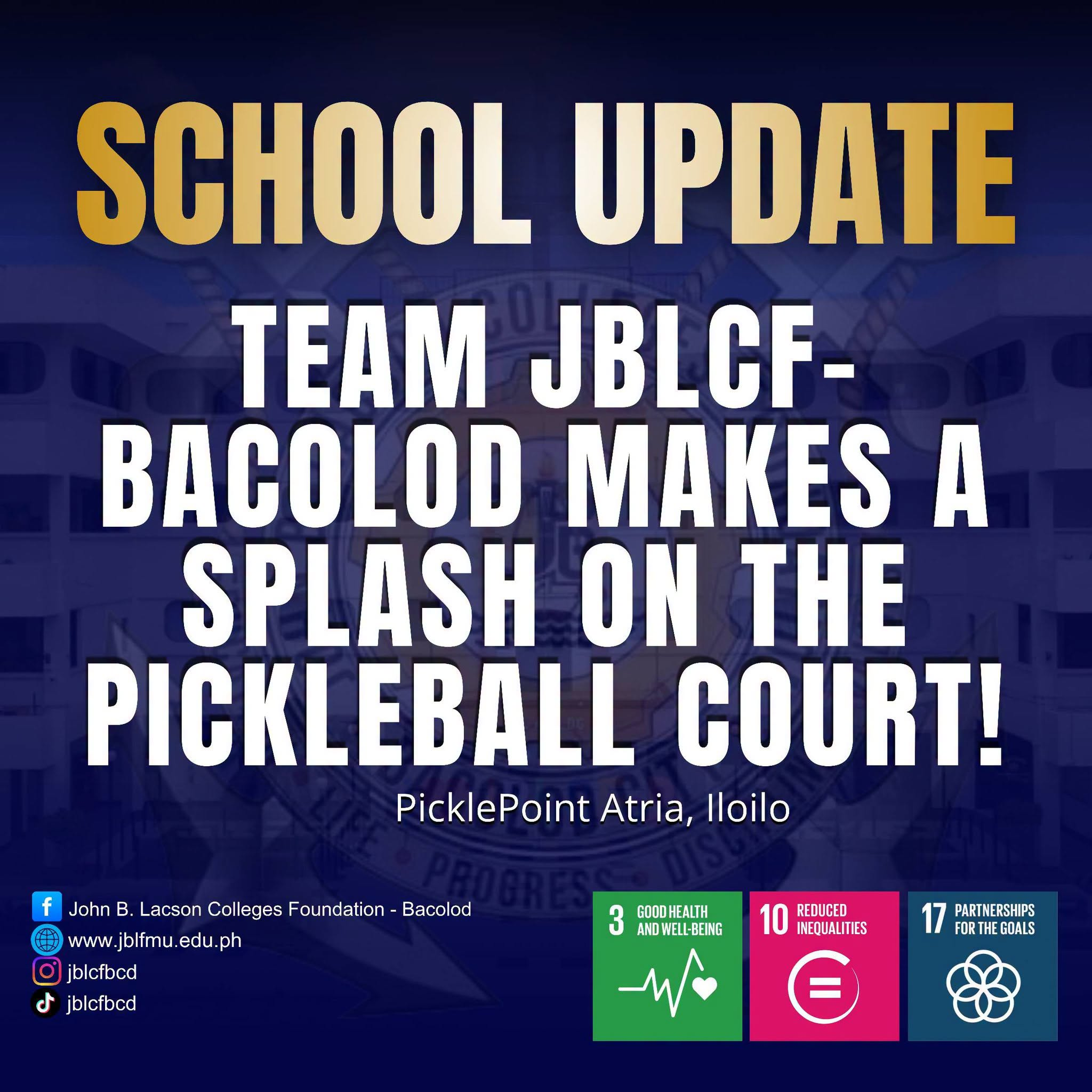 ๐๐ฅ๐ข๐ ๐ฃ๐ข๐ฅ๐ง๐ฆ ๐ง๐ข ๐๐ข๐จ๐ฅ๐ง๐ฆ! | 1st Iloilo Maritime Pickleball Tournament 2026!