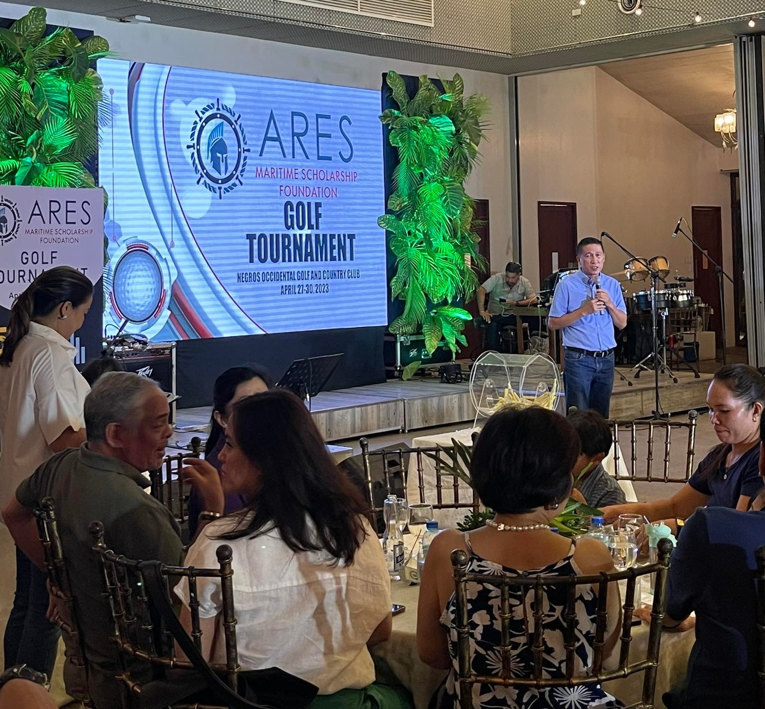 JBLCF- Bacolod JOINS ARES MERCHANT PHILIPPINES, INC. IN ARES MARITIME SCHOLARSHIP FOUNDATION GOLF TOURNAMENT