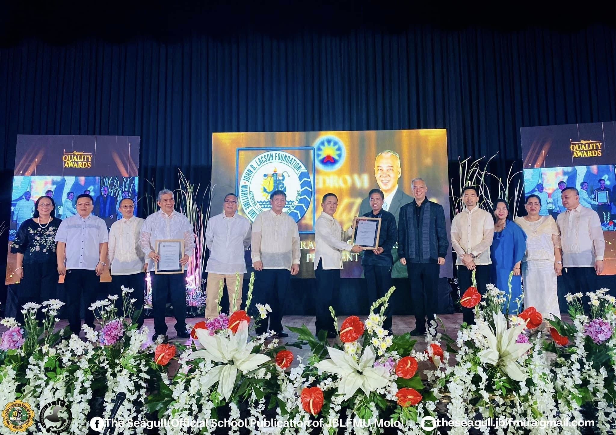 JBLCF - Bacolod Receives CHED Recognition