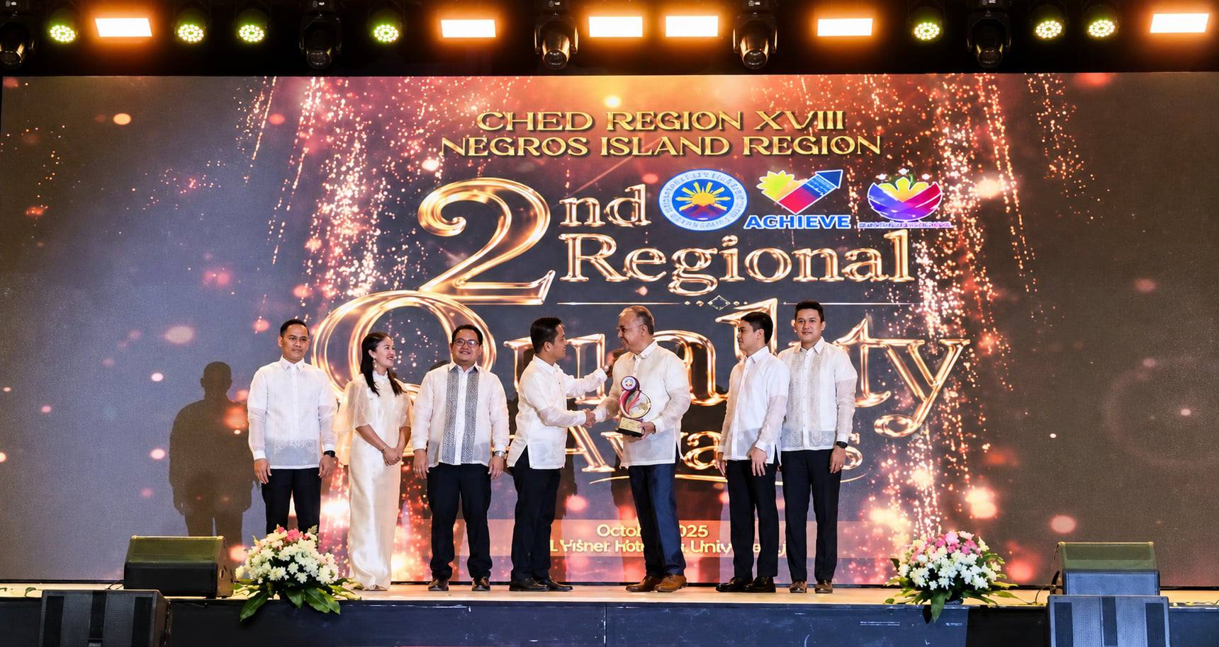 JBLCF-Bacolod Receives CHED-NIR International Recognition Award