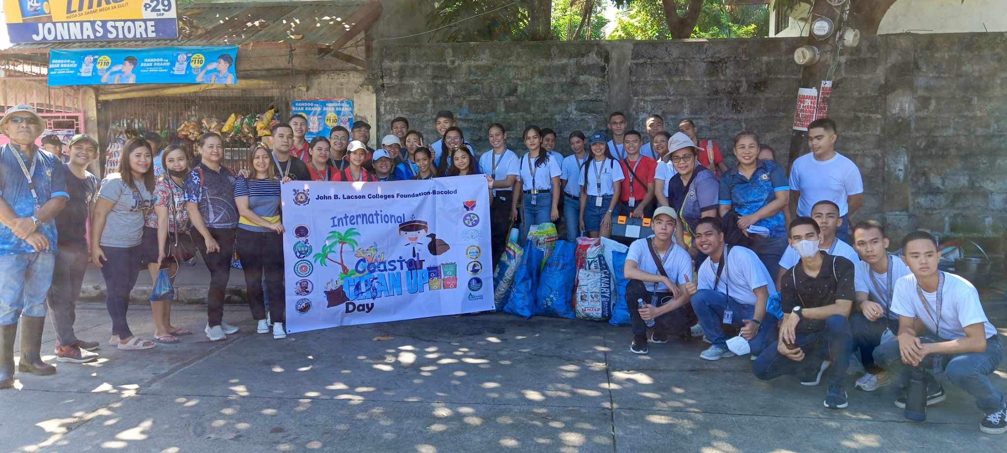 JBLCF- Bacolod joins the International Coastal Clean-up Celebration 2023