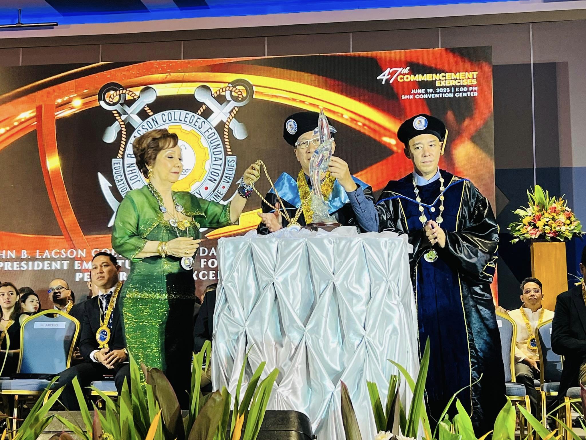 JBLCF- Bacolod wins this year's President Emeritus Award