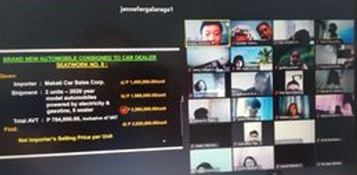 The webinar on October 25, 2020