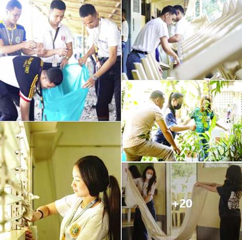 JBLFMU-M conducts Simultaneous Campus-Wide Clean-Up and Greening Activity