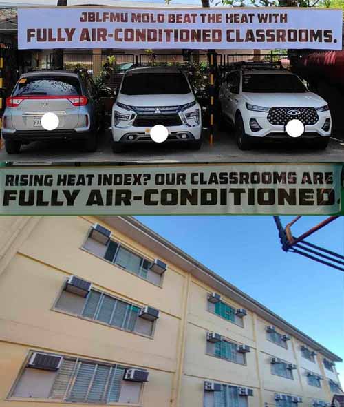 John B. Lacson Foundation Maritime University Implements Cool Solution to Combat Rising Temperatures in Classrooms!