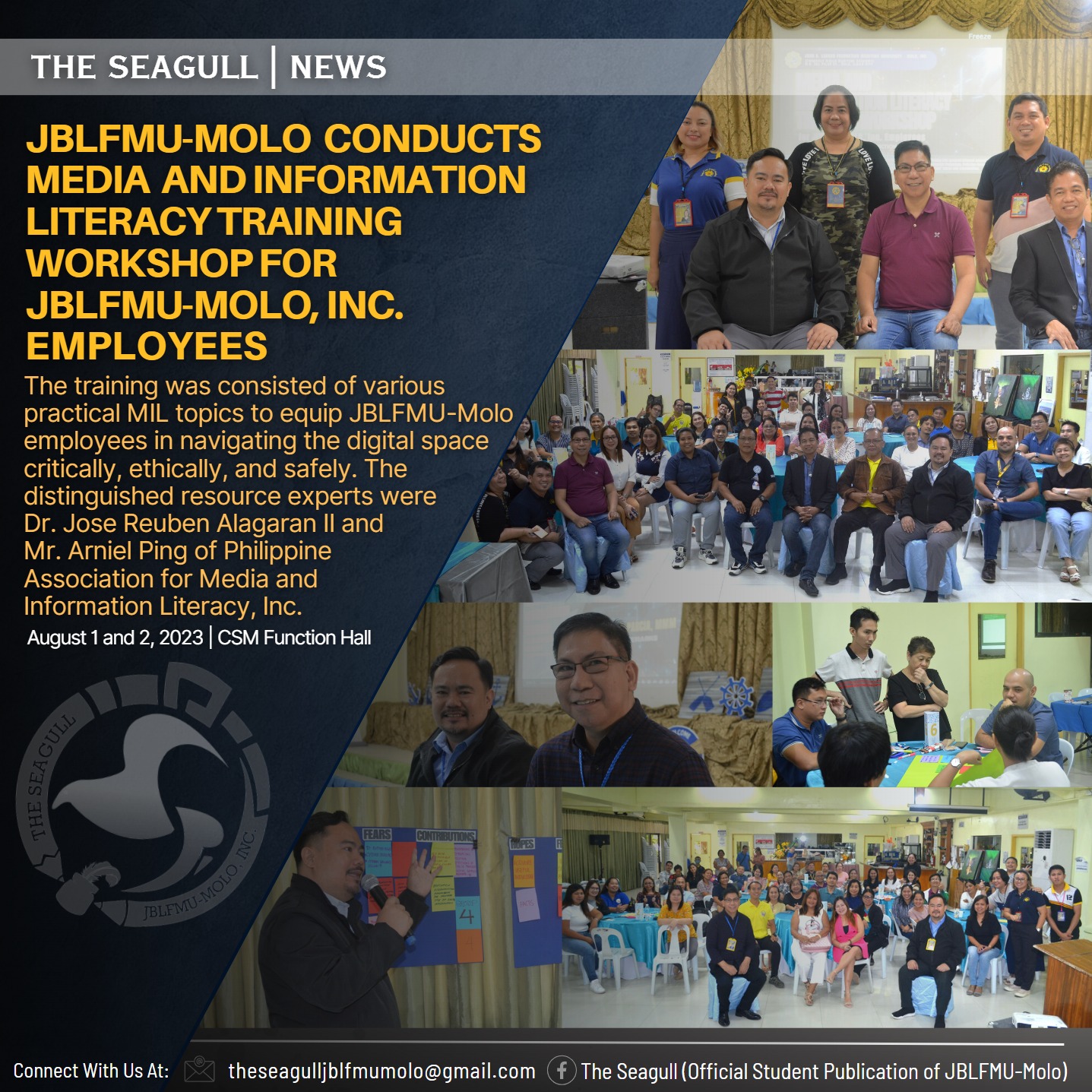 JBLFMU-Molo conducts Media and Information Literacy Workshop