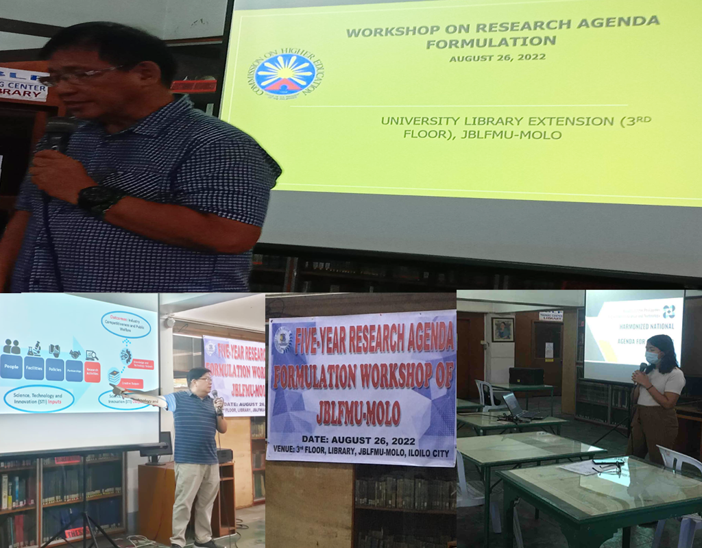 Workshop on Five-Year Research Agenda of JBLFMU-Molo