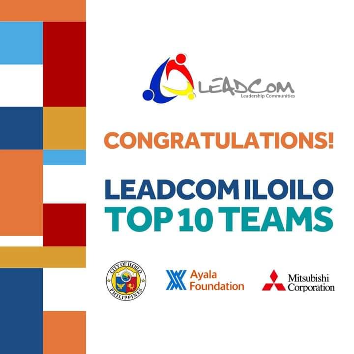 JBLFMU-Molo Peer Facilitating Team emerged Top 10 LeadCom Iloilo Program