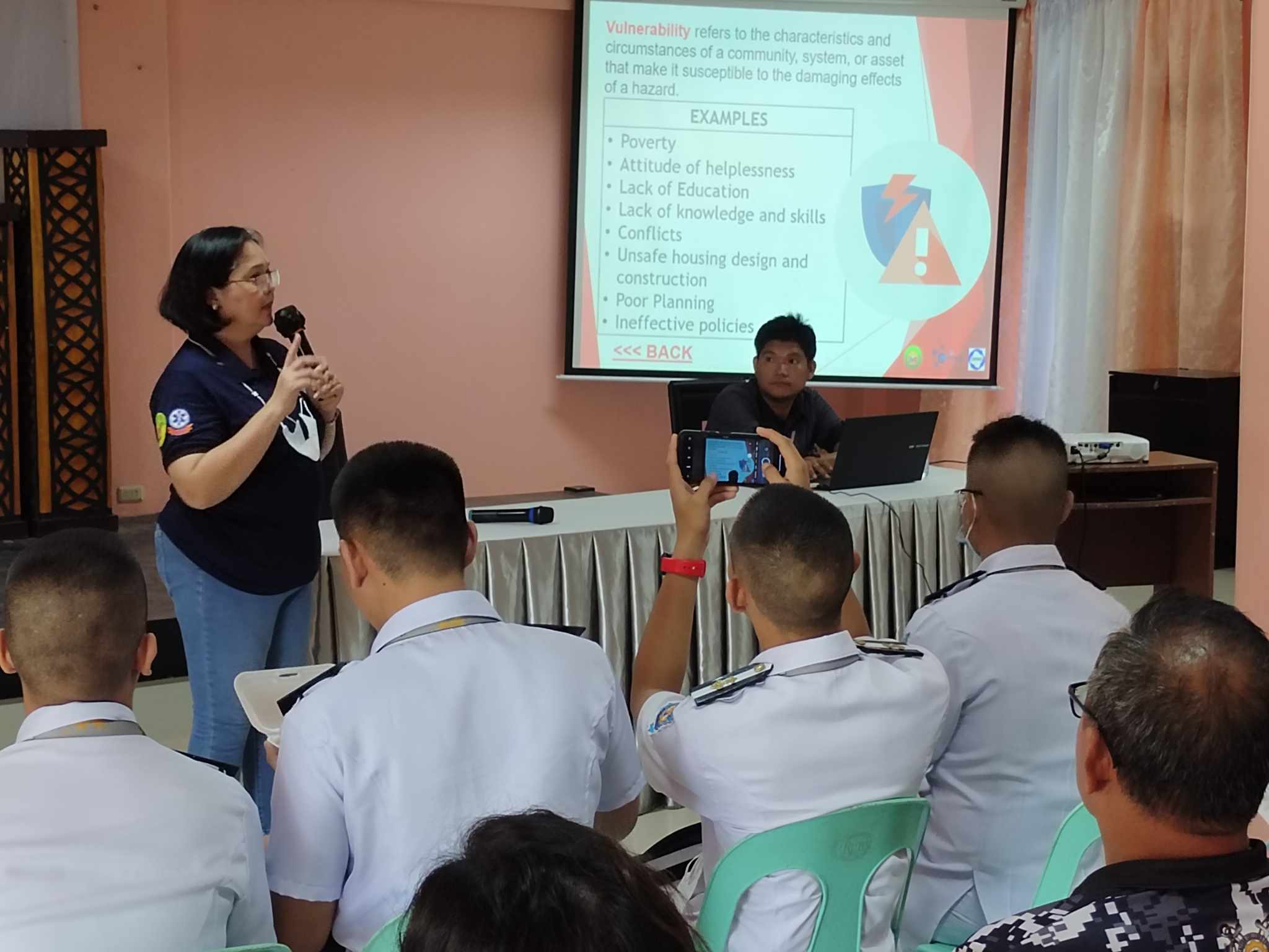 JBLCF-B Conducts DRRM Orientation 